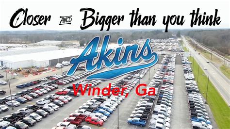 Since opening our doors in 1966, we have always maintained our. . Akins dodge winder ga